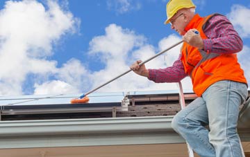 Pierowall soft wash roof cleaning